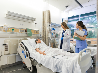 Active listening skills in healthcare training.