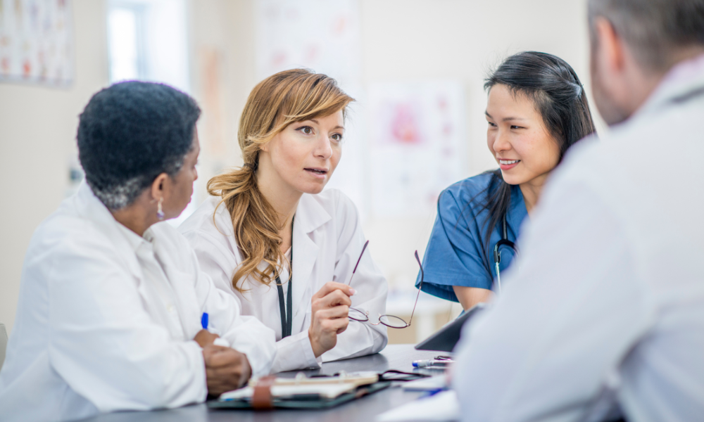 A healthcare professional participating in ongoing education, underscoring the importance of staying updated in medication administration for ACLS excellence.